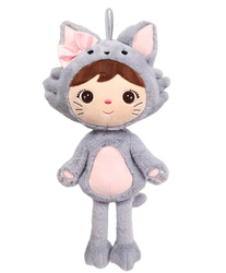 Lalka Metoo Puchaty Kotek z Kokardką