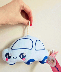 Metoo Niebieskie Autko XL bez imienia