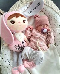 Lalka Metoo personalizowana Różowy Króliczek 50cm