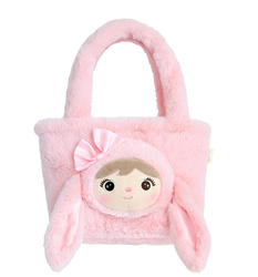 Torebka Metoo Tote Bag Puchata Różowa Królisia