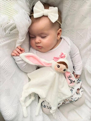 Przytulisia Metoo personalizowana Królisia z Różową Kokardką